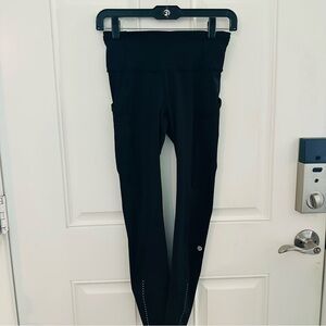 Lululemon Leggings 4 | Fast & Free High Rise Nulux Run Tights 25"